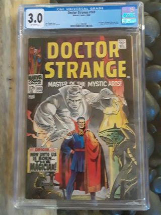 Doctor Strange 169 (jun 1968,  Marvel) Origin Issue Cgc.