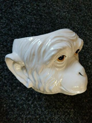 Fitz and Floyd Vintage Monkey Planter / Candy Dish 3