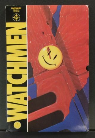 Watchmen Portfolio American French And Promotional Posters Rare 1988 Alan Moore