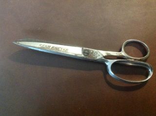 Old Vintage Ec Simmons Keen Kutter 8 " Scissors Crafts Sewing Paper Art Metal Age