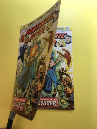 Fantastic Four 164 1st App - Frankie Raye & Crusader Double Cover Marvel 1975