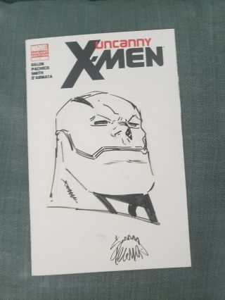 Uncanny X - Men 1 Variant Ryan Stegman Signed Sketch Apocalypse