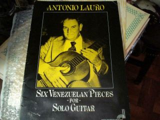 Antonio Lauro For Classical Guitar (rare) Vintage Collectors Item