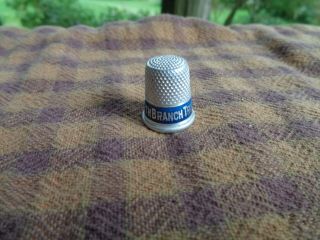 Vintage North Branch Truck & Implement Co Thimble Advertising
