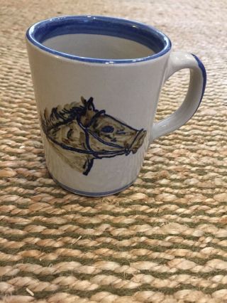 Vintage Louisville Stoneware Co 1981 Year Of The 107th Kentucky Derby Mug