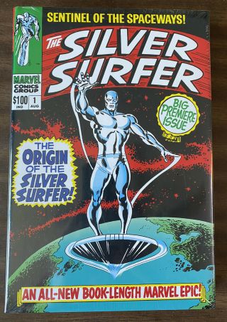 Silver Surfer Omnibus Vol.  1 By Marvel Comics Hardcover Stan Lee