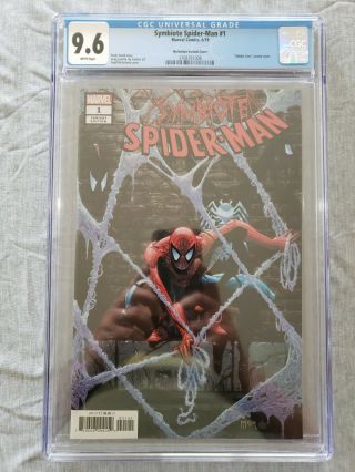 Symbiote Spiderman 1 1:100 Mcfarlane Remastered Variant Cgc 9.  6