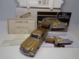 Danbury 1957 Studebaker Golden Hawk Coupe  W/docs & Brochures