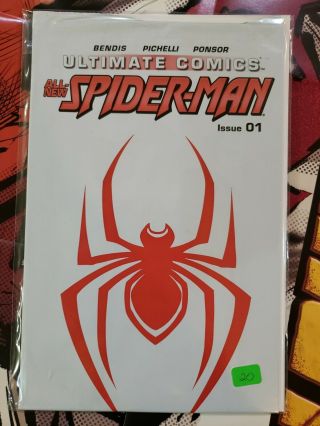 Ultimate Comics All - Spider - Man 1 Marvel 2011 Nov Poly - Bagged