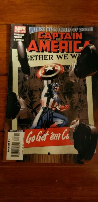 Captain America 15 Signed By Stan Lee