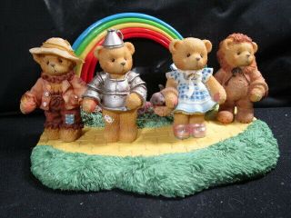 Cherished Teddies Wizard Of Oz " Follow The Yellow Brick Road "