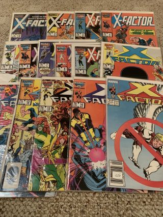 X - Factor Issues 1 - 50 1986 - 1990 Marvel