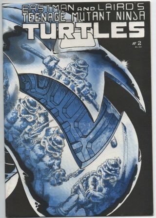 Teenage Mutant Ninja Turtles 2 - 2nd Print - Vf/nm - Classic Tmnt From 1985