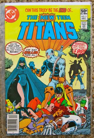 The Teen Titans 2 1980 Dcfirst App Of Deathstroke Newsstand