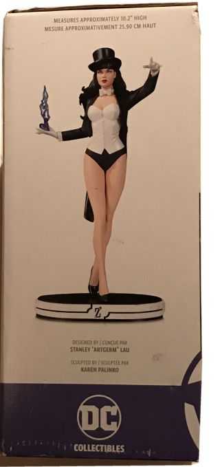 Dc Collectibles Dc Cover Girls Zatanna Statue  1981 Of 5000