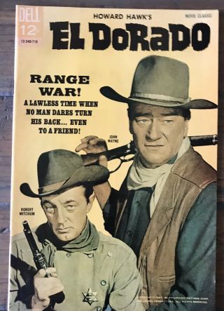 John Wayne El Dorado Dell Comic Book 1966