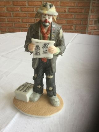Emmett Kelly Jr.  Collector Society “10 Years Of Collecting” Autographed Retired