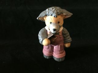 Lucy & Me Halloween Bear Wolf Dressed In Sheep Clothing Enesco Lucy Rigg 1990