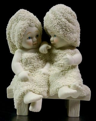 Department 56 69766 Snowbabies " Unwinding With The Girls " Figurine,  2006 D56