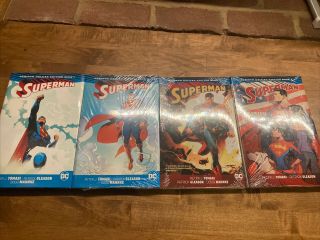 Superman Rebirth Deluxe Edition Hc Vol 1 2 3 4 Tomasi Dc Comics