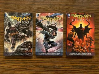Batman Eternal Vol 1 2 3 Tpb Complete Set - Dc Comics - - Snyder Tynion Oop