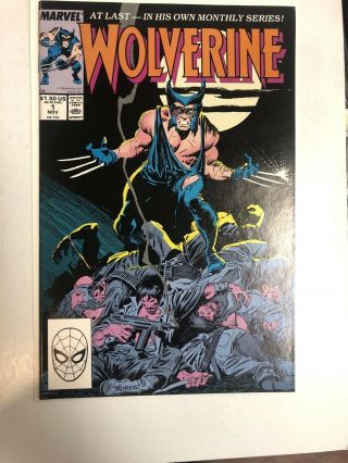Wolverine 1 (1988) (vf/nm) Classic Regular Series Cover