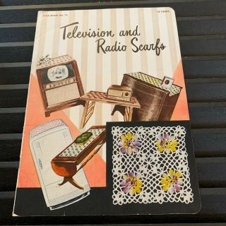Television And Radio Scarfs Star Book 78 Leaflet Booklet