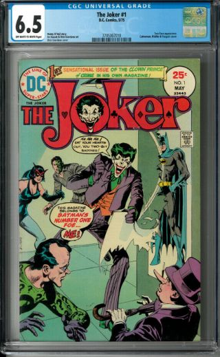 The Joker 1 - Cgc 6.  5 - Two Face Appearance