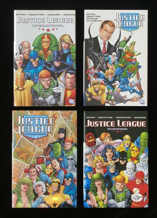 Justice League International Volumes 1 2 3 4 Hc Tpb Giffen Dematteis Dc Like