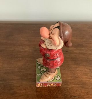 JIM SHORE Walt Disney Showcase GRUMPY Figurine 4013983 2