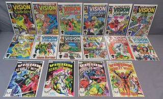 Vision And The Scarlet Witch 1 - 4,  1 - 12 (full Runs,  1st Twins) 1982 - 85 Marvel