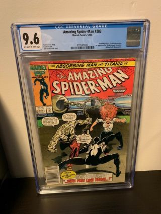 Spider - Man 283 Cgc 9.  6 Nm Newsstand - 1st Mongoose In Cameo