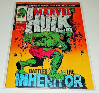 Mighty World Of Marvel 129 1975 Incredible Hulk Annual 1 Uncensored Steranko Art