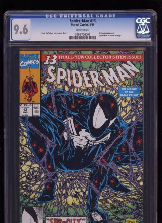Spider - Man 13 - Marvel Comics 1991 - Cgc 9.  6 (mcfarlane)