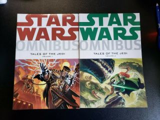 Star Wars Omnibus Vol 1 - 2 Tales Of The Jedi Dark Horse Comics