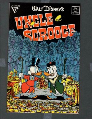 Uncle Scrooge 219 Gladstone 1987 Nm