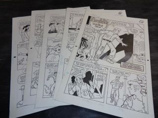 Art Story (archie 438) 5 Pages Complete S.  Goldberg 1995 (art 0300)
