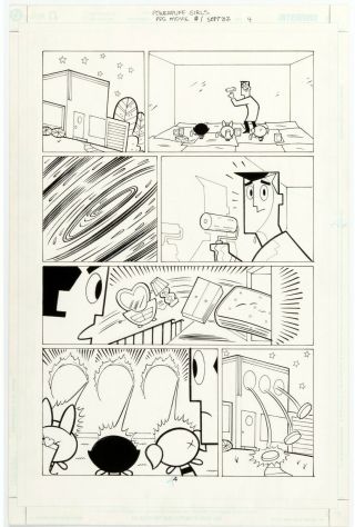 The Powerpuff Girls Movie Pg 4 Art By Phil Moy Chris Cook,  Mike Decarlo