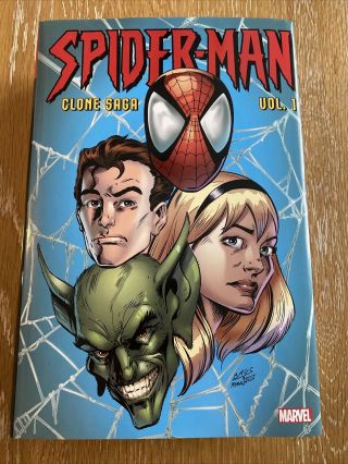 Marvel Comic Spider - Man The Clone Saga Omnibus Vol 1 Hc Hardcover Likenew