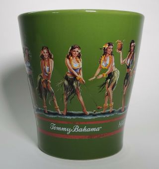 Tommy Bahama Holiday Happy Huladays Hula Girls Golf Tiki Coffee Mug Christmas 2