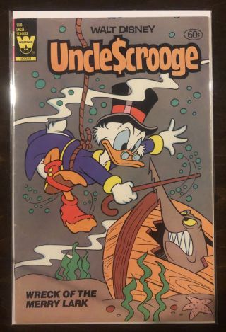 Walt Disney Uncle Scrooge 198 Vf 8.  0 Whitman.  60