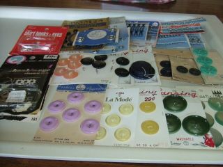 Vintage Sewing Notions Vintage Hooks And Eyes Snaps Buttons Skirt Fastener