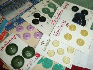 Vintage Sewing Notions Vintage Hooks and Eyes Snaps Buttons skirt Fastener 3