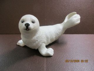 1993 Lenox " Harp Seal Pup " Porcelain Figurine - 7 " Long