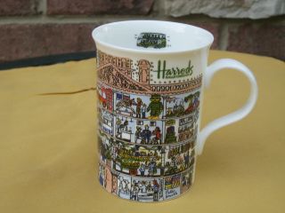 Harrods Knightsbridge Fine Bone China Coffee Mug Cup Peter Smith
