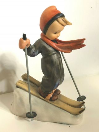 Vintage Hummel Goebel W Germany Figurine Skier 59 Little Boy Skiing