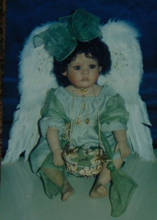 Linda Valentino Michel Porcelain Doll Dawn Boxed Masterpiece Gallery Angel