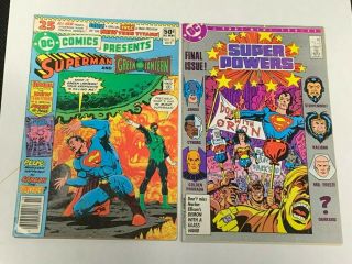 Dc Comics Presents Superman & Green Lantern Vol 3,  26 & Superpowers Final Issue