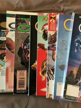 (9) 1990s Penthouse Comix 1994 - 1997 Adult NM cond. 3