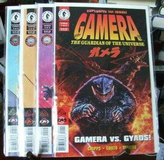 Gamera Guardian Of The Universe 1 - 4 Dark Horse Comics Vf/nm Set 1996